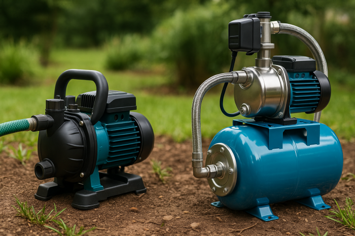 Pompe d’arrosage vs surpresseur : comment choisir ?
