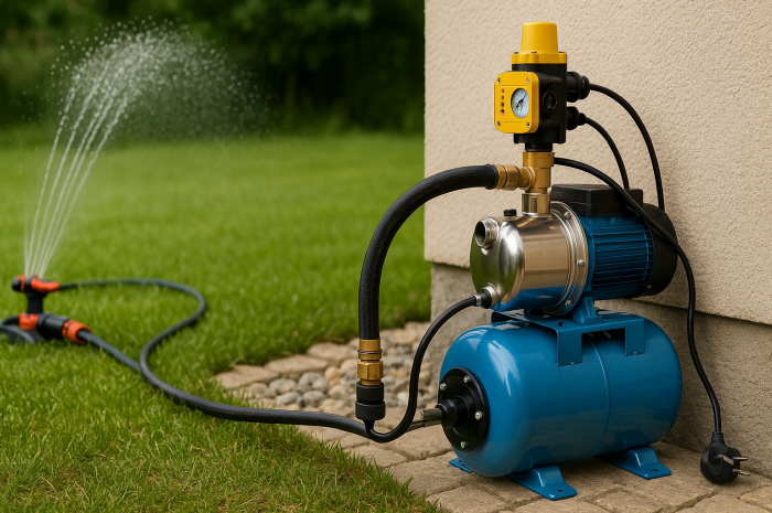 Comment automatiser pompe arrosage ou domestique ?