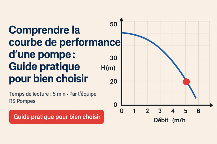 Comprendre la courbe de performance d’une pompe : guide pratique pour bien choisir