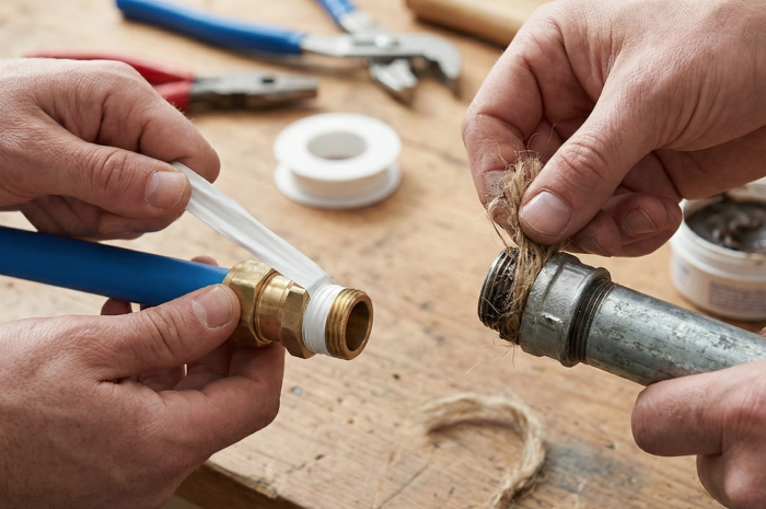 Joint téflon ou filasse : que choisir pour l’étanchéité de vos raccords ?